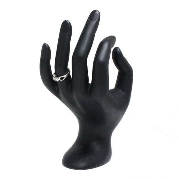 TIFFANY&CO. Double Open Teardrop Ring Diamond - Picture 4 of 4